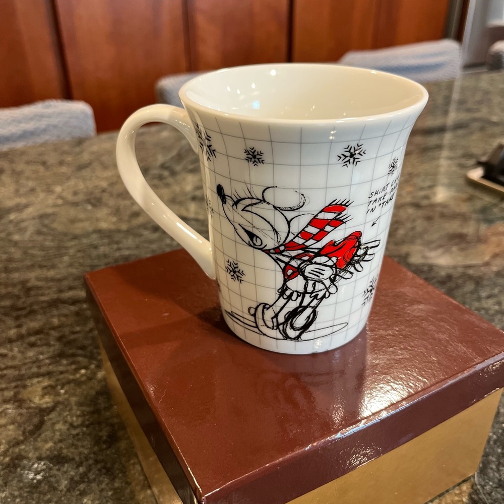 Disney Sketchbook Mugs Set Mickey & Minnie Mouse Ceramic Coffee Tea Cups New OBO - Picture 13 of 16